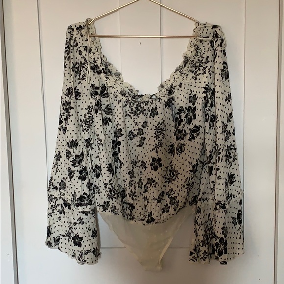NWT Free People One on One Date Bodysuit - Picture 2 of 3